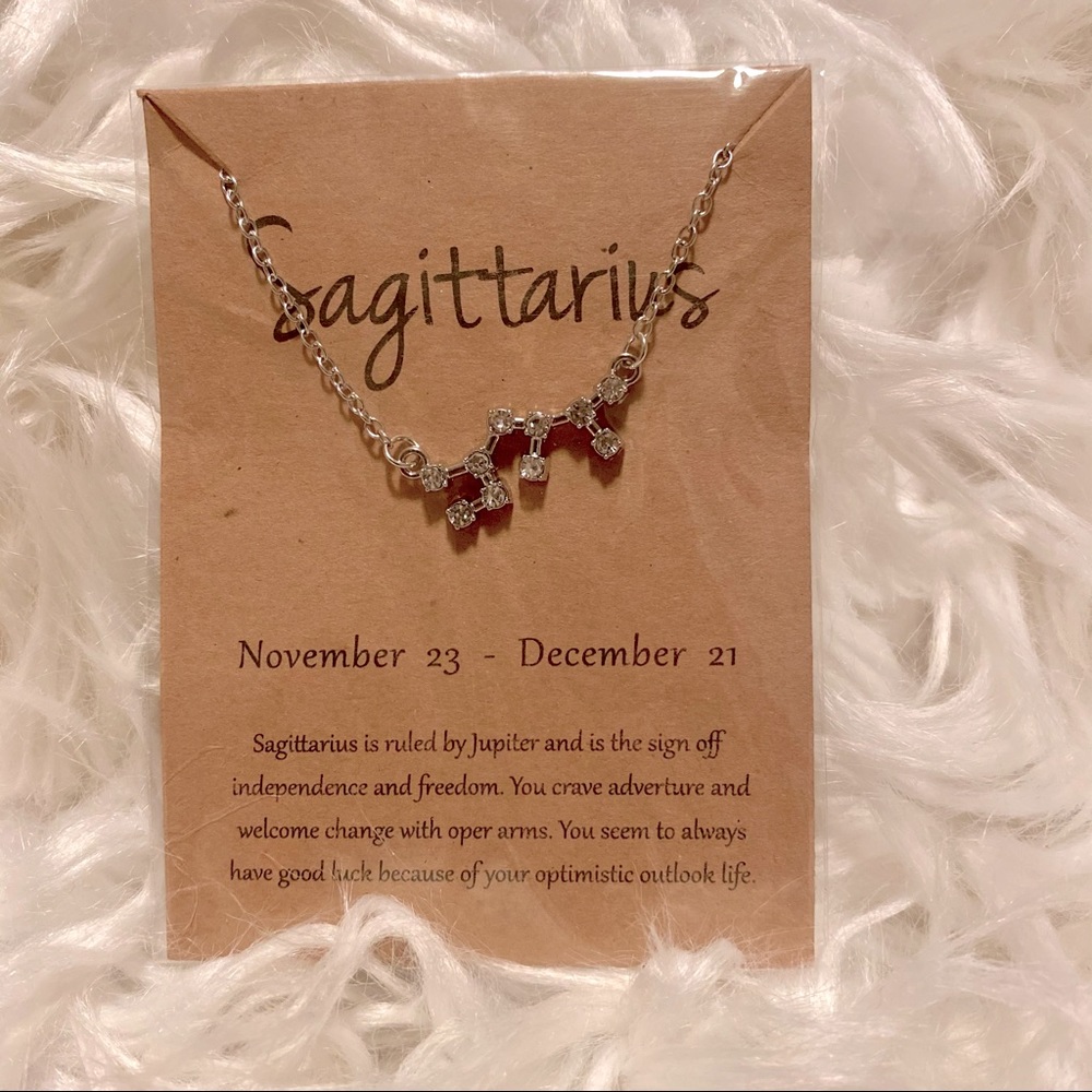 NEW! Sagittarius ♐️ Necklace Zodiac Sign